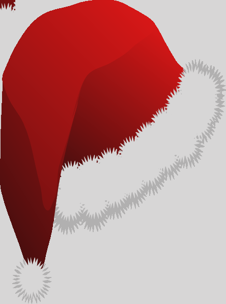 Santa Hat Clip Art At Vector Clip Art Online Royalty - Santa Hat Clipart Png (444x596)