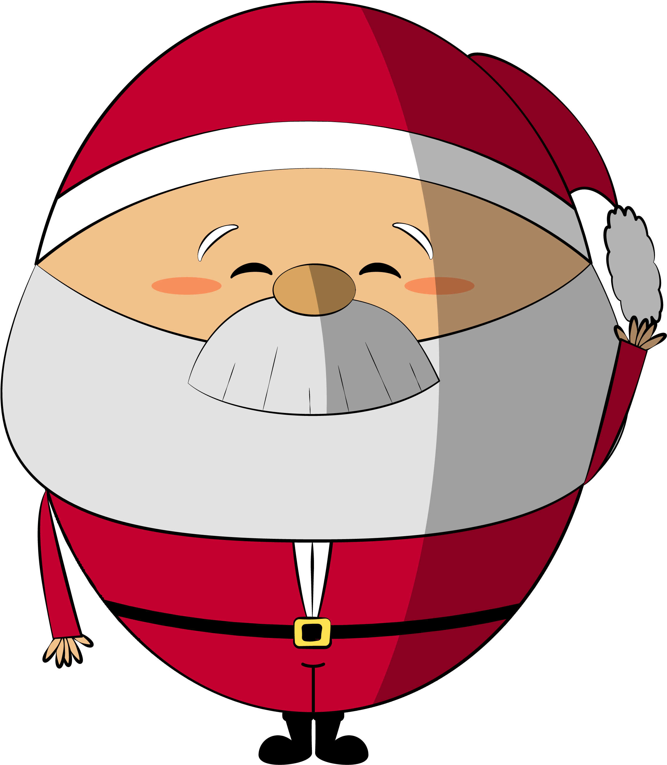 Santa Claus Clip Art Free U003e Nastaran S Resources - Clip Art (2953x2953)