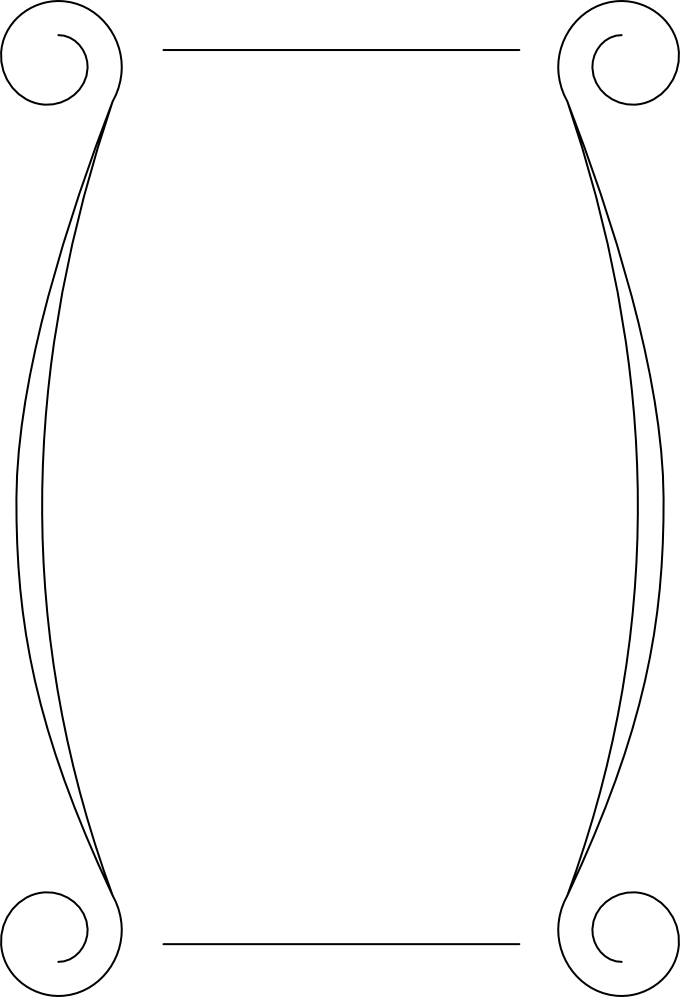 Borders Cliparts - Caratulas Faciles De Hacer (680x997)