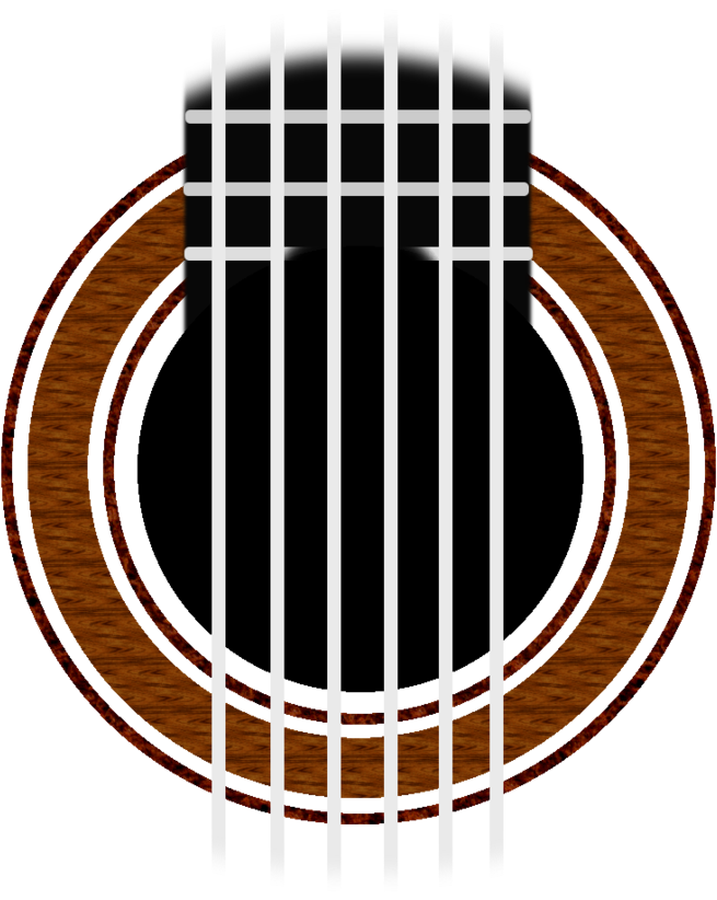 Classical Guitar Rosette, Simple By Changsta-187 - Rosette Guitar Png (894x894)
