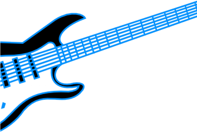 Guitar Clipart 50's - Electric Guitar Clip Art (640x480)
