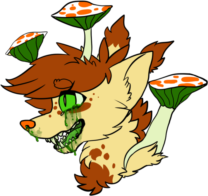 Myceli Headshot By Stitched-raven - Cartoon (894x894)