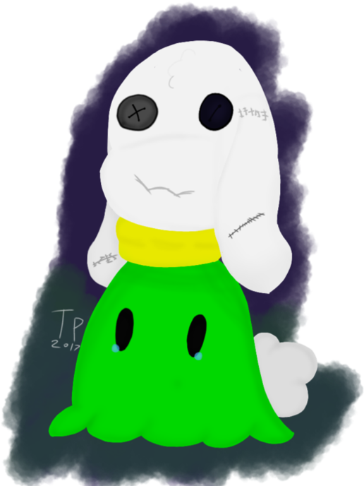 Mimikyu In A Asriel Disguise By Toffee-poppy - Stuffed Toy (1001x797)