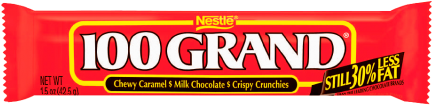 Candy Bar Clipart 100 Grand - 100 Grand Candy Bar Clipart (458x458)
