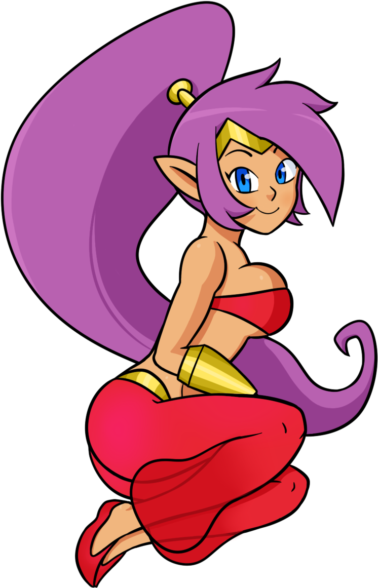 Shantae And The Pirate's Curse Shantae - Shantae (1024x1196)