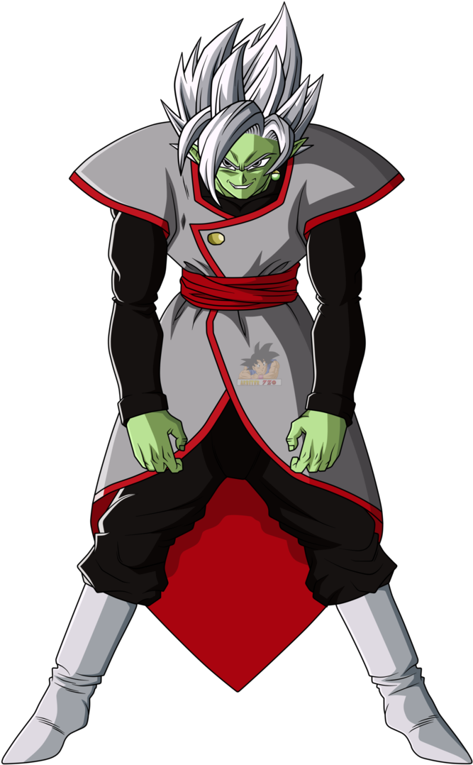 Merged Zamasu By Arbiter720 - Dragon Ball Shroom (711x1125)