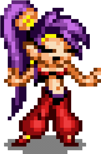 Pirate's Curse On Xbox One Today, 3ds Themes In Eu - Shantae Belly Dance Gif (500x500)