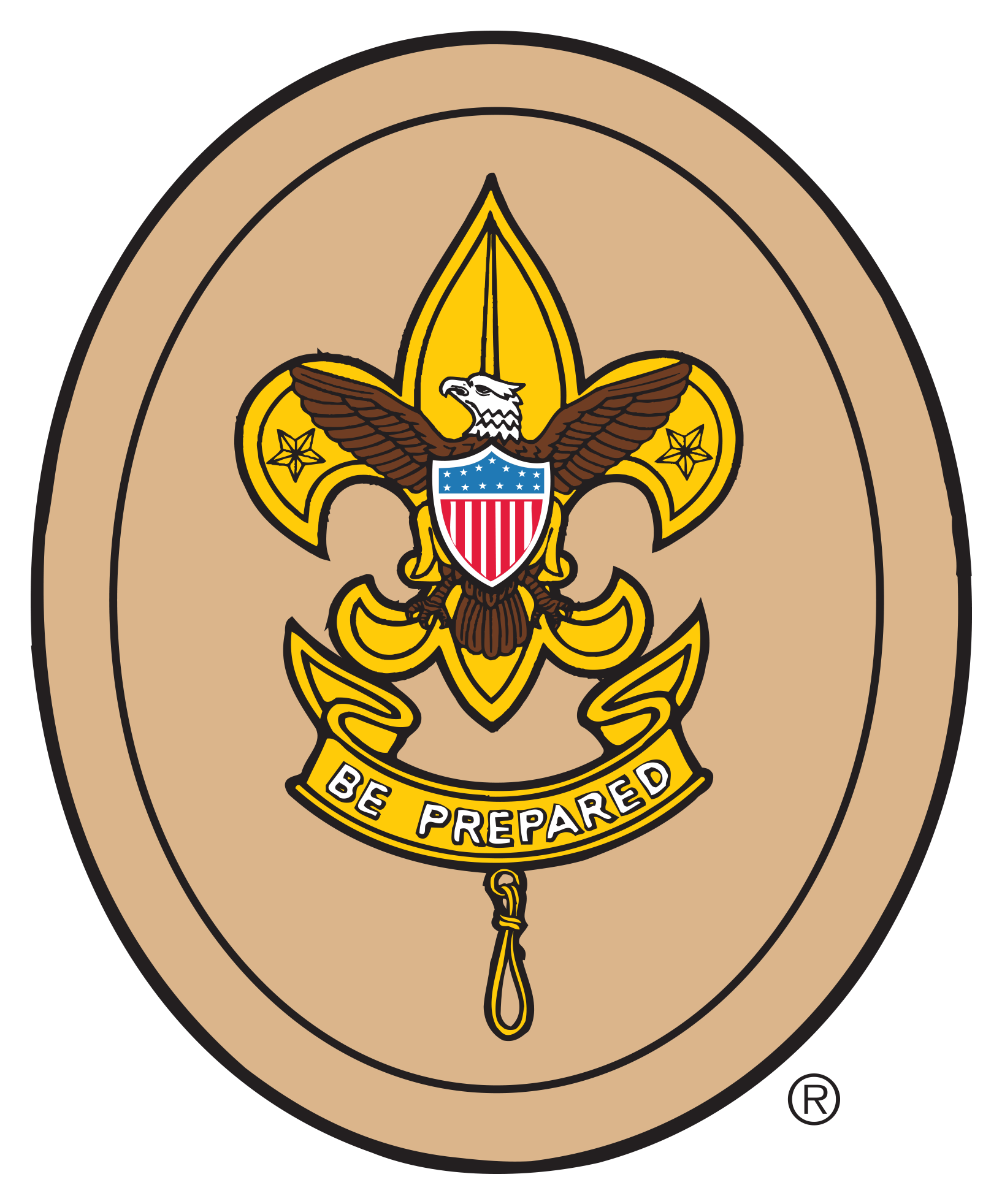 Boy Scouts Of America® Large Wide Cookie Message And - Boy Scouts Of America (2000x2000)