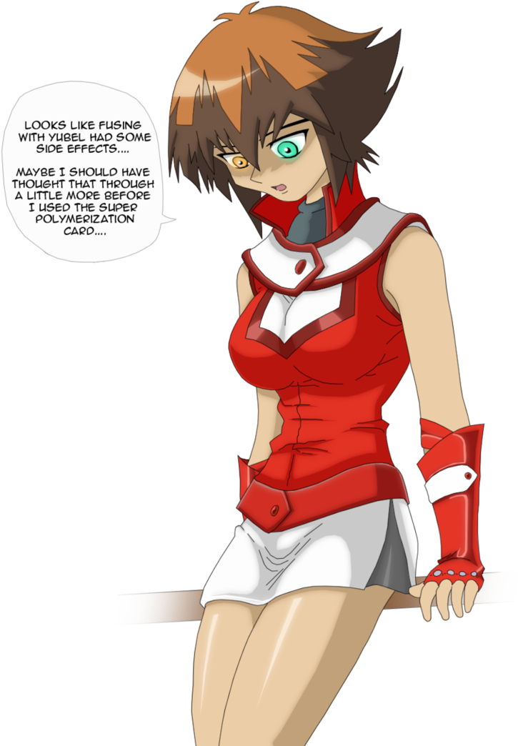 Judai V2 By Lurker12763412 - Yugioh Gx Female Jaden (744x1074)