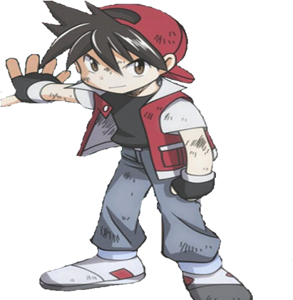 Trainer Red - Trainer Red Manga Png (420x420)