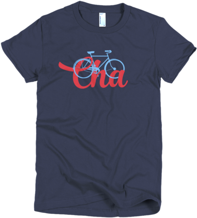 Bike Cha Women's T-shirt - Cloud Nine Shirt (480x480)