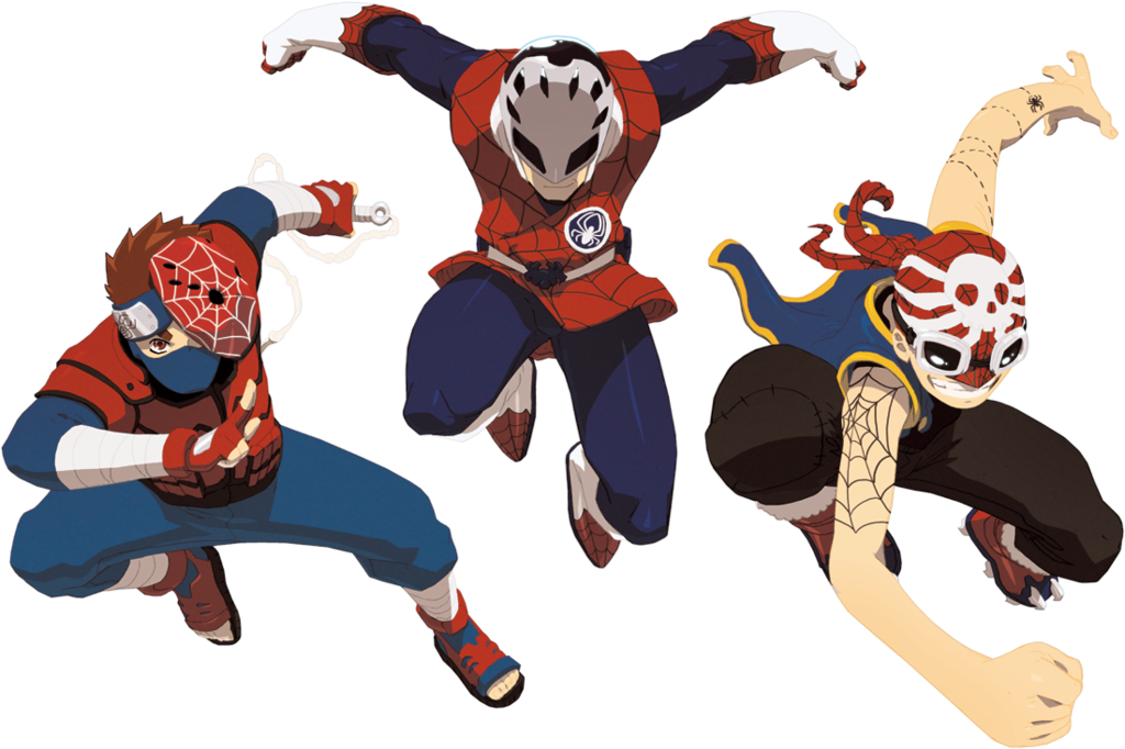 Spider-manga's No Bg By Thechamba - Superhero Manga (1024x682)