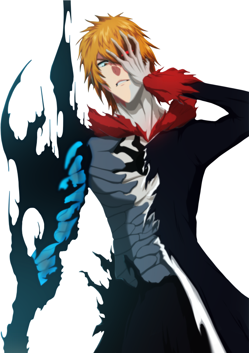 Ichigo Kurosaki Getsuga Tensho Vasto Lord Hollow Bleac - Ichigo Render (900x1158)