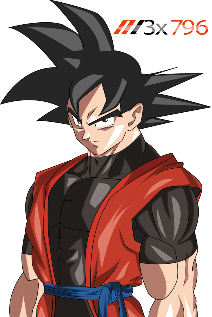 Xeno Goku Render By Al3x796 - Xeno Goku (732x1092)
