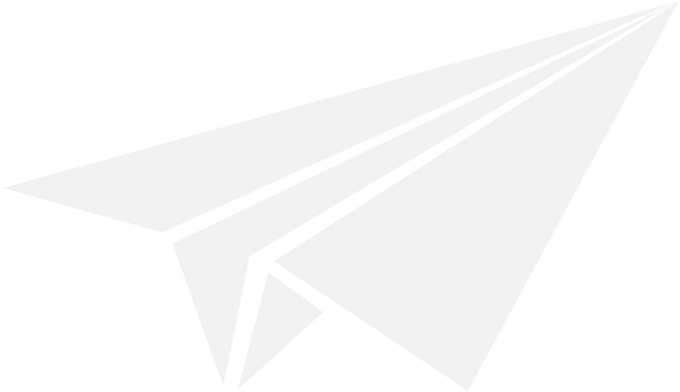 White Paper Plane Png Image - Paper Plane Icon White (960x554)
