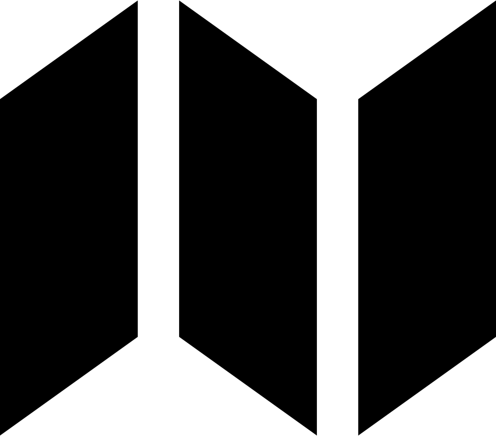 Folded Paper Comments - Map (980x862)