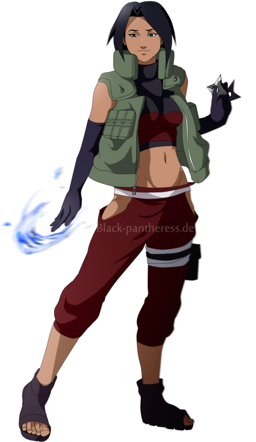 Anime Naruto Dark Skin Manga Drawing - Naruto Oc Dark Skin (600x1018)