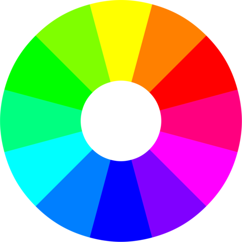 Ever Wanted To Start Being An Artist But You're Not - Color Wheel 36 Colors (480x480)