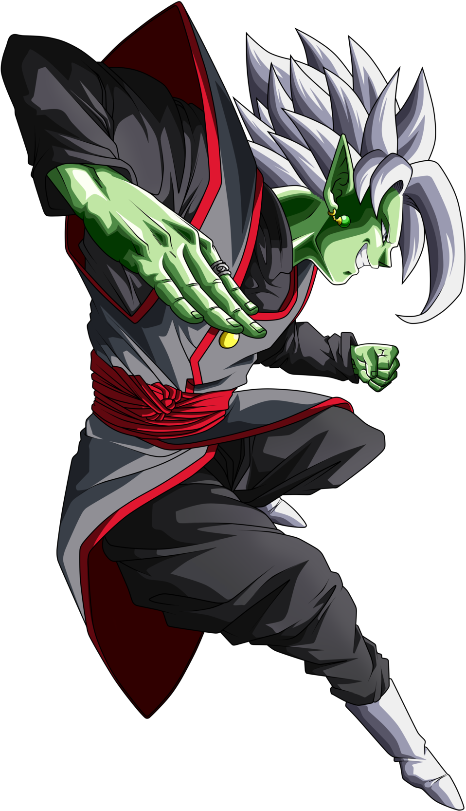 Zamasu Fusionado Merged Zamasu By Nekoar-daqabji - Merged Zamasu Zamasu (1024x1667)