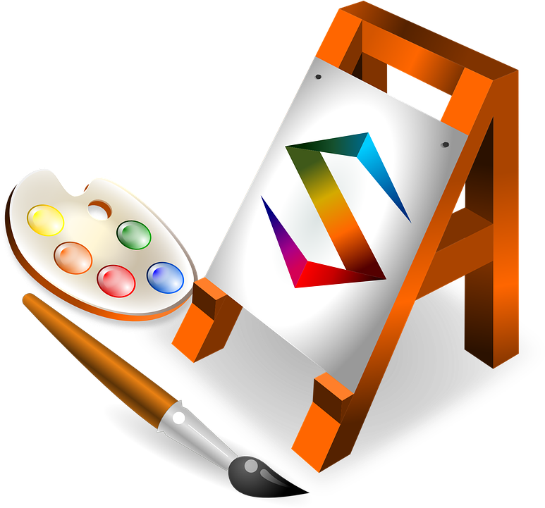 Artwork Clipart Art Material - Web Design Clipart Png (794x720)