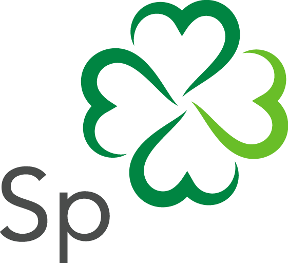 Four Leaf Clover Logo Company Download - Senterpartiet Logo Transparent (561x512)