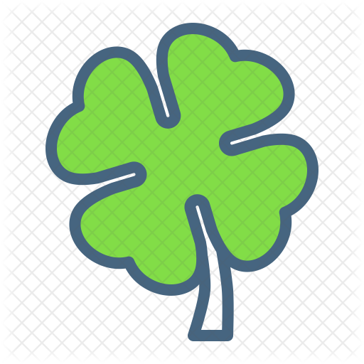 Clover, Four, Leaf, Leaves, Patrick, Shamrock, St Patricks - Four-leaf Clover (512x512)