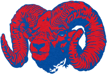 Antelope Union Rams - Illustration (401x523)