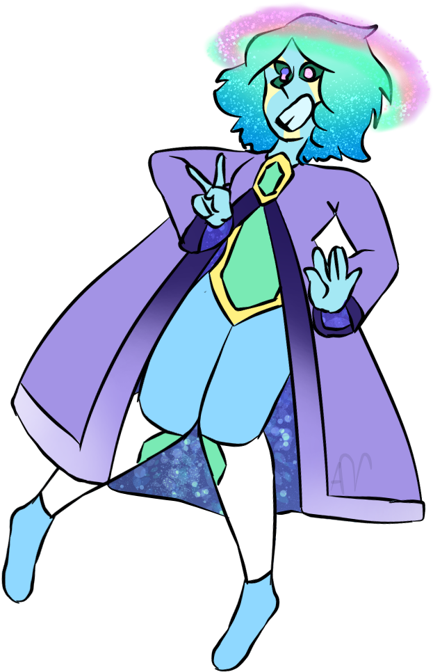 Rainbow Amethyst Woah By Arieslordoframs - Cartoon (800x1000)