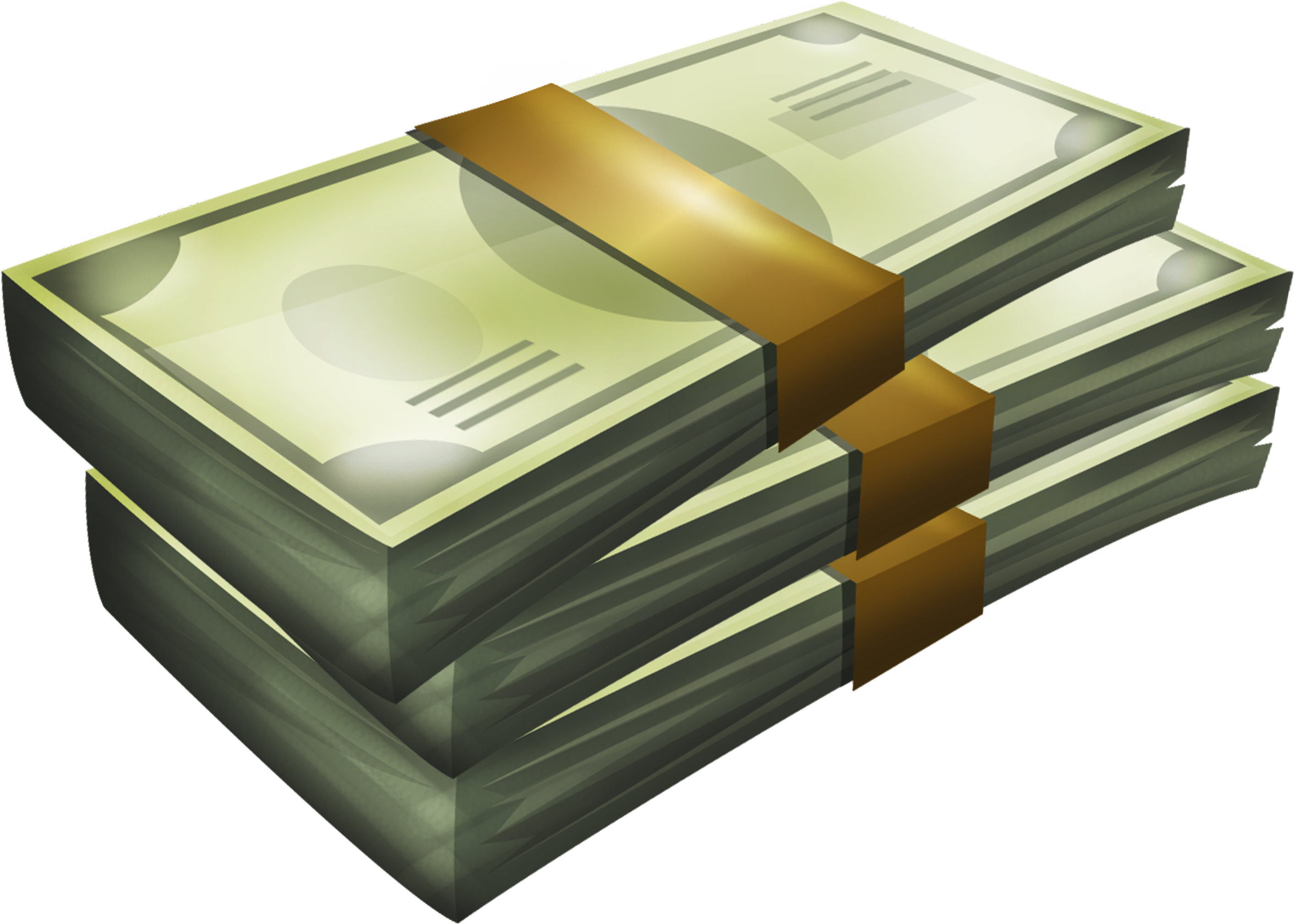 Money Stacks Vector Download - Money Vector Png (2822x2016)