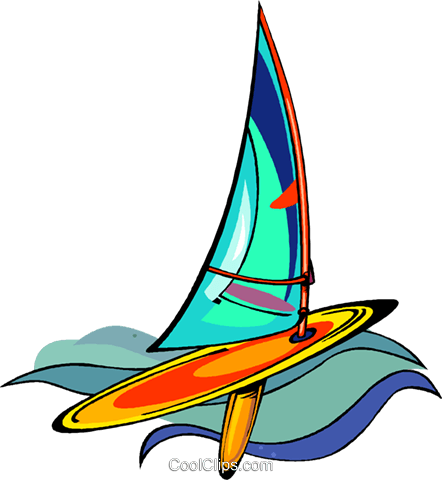 Windsurfer Livre De Direitos Vetores Clip Art Ilustração - Windsurfer Livre De Direitos Vetores Clip Art Ilustração (442x480)