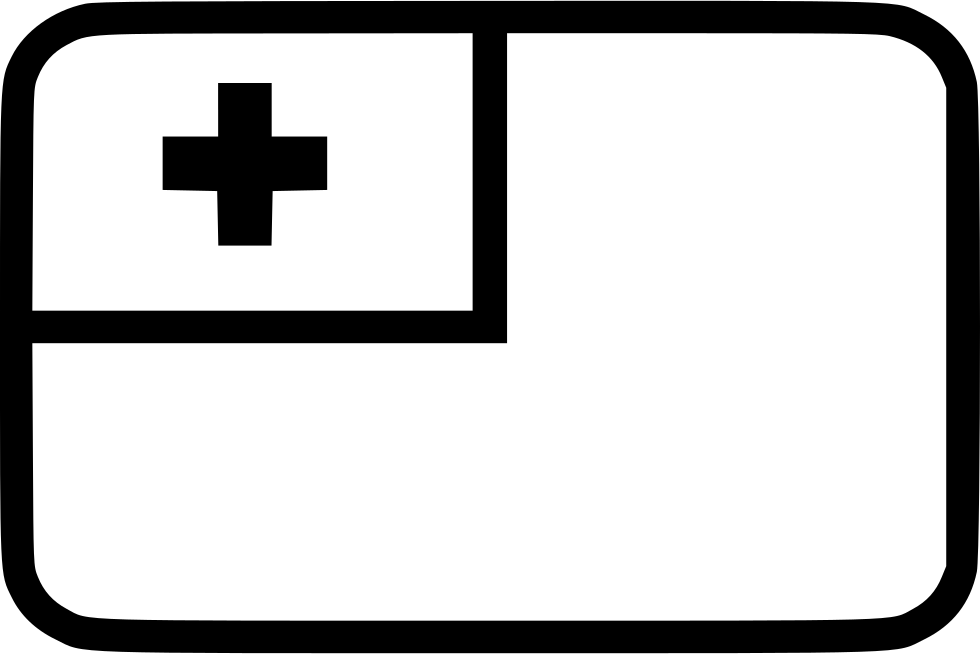 Tonga Flag Comments - Cross (980x654)