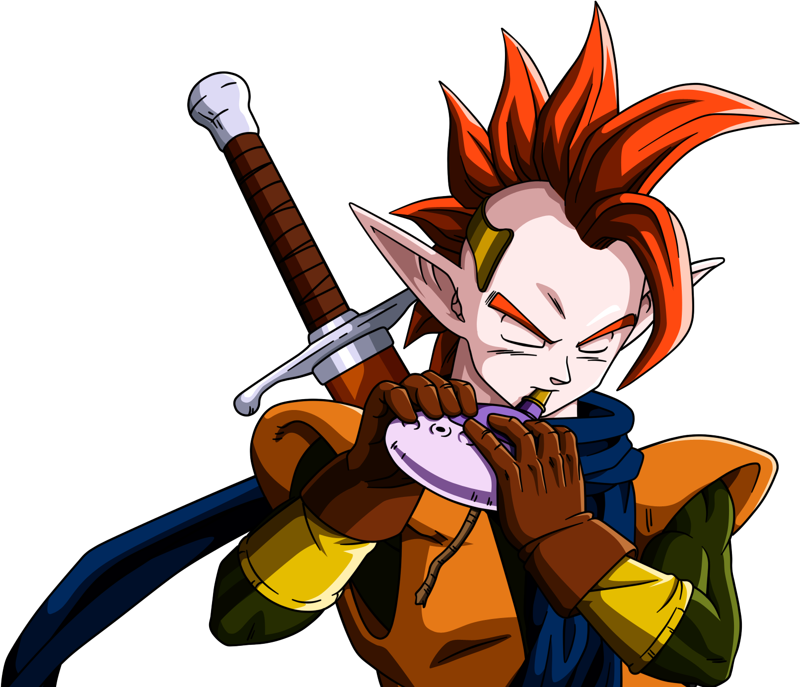 Dessin De Dragon Manga Frais Collection Pin By Osc4r - Tapion Dbz (2457x1388)