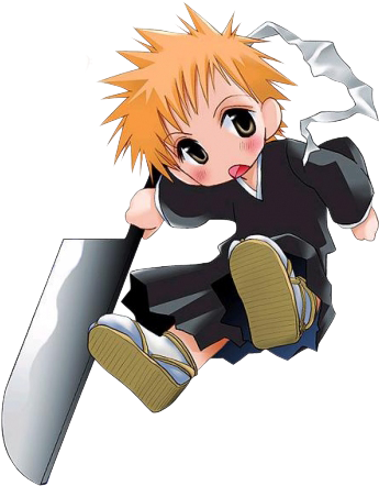 Que Es Manga College - Bleach Chibi (363x449)