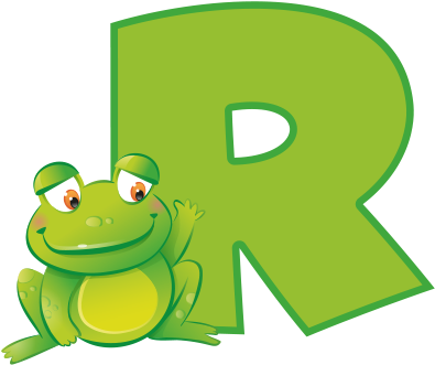 R Wall Adhesive Letters For Kids Rooms - True Frog (700x700)
