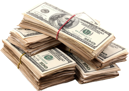 Dollar Png Images Transparent Free Download - Cash Stack Png (472x324)
