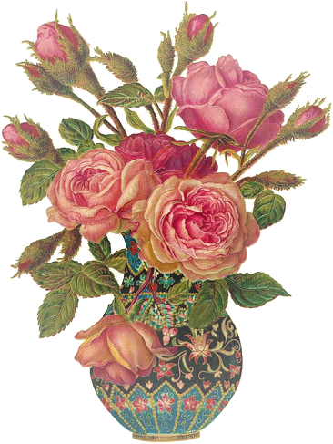 Flower Bouquet Rose Vintage Clothing Clip Art - Birthday Wishes For A Lady (550x550)