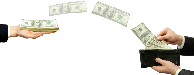 Onecell - Money Transfer Images Png (750x300)