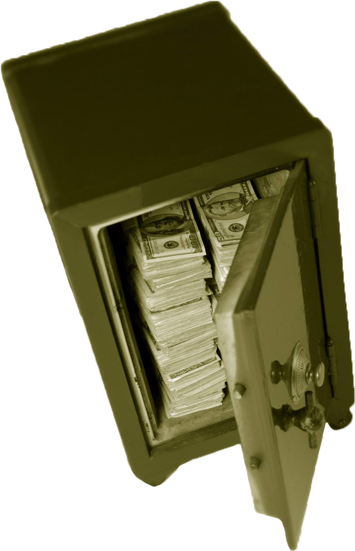 Money Safe Deposit Box Bank Market - Unlocking The Cash In Your Company: (1097x1400)