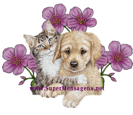 Mensagens E Recados De Animais - Best Friends Throw Blanket (453x365)