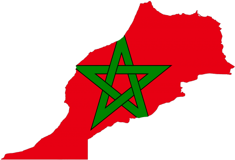 Time To Get Renewed In Casablanca In November, The - Morocco Flag Map (2048x1384)