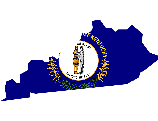 Goldwater Institute Files Suit Against Kentucky Ban - Kentucky State With Flag (640x490)