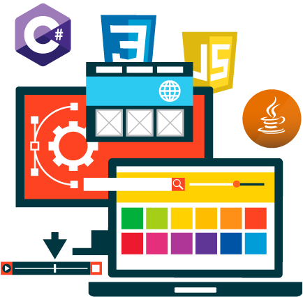 Web Design Programming Courses In London - Website Development (500x500)