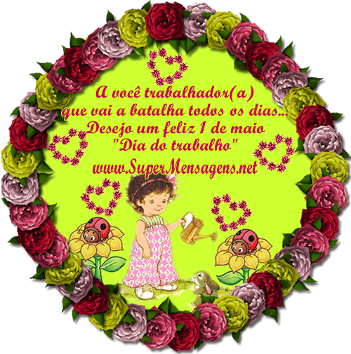 Scraps De Dia Do Trabalho - Mensagem Dia Do Trabalhador 1 De Maio (498x505)
