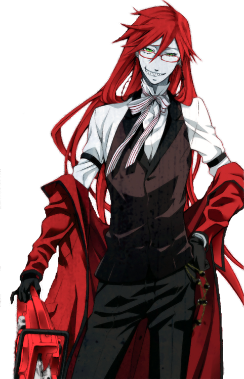 Major Cinnabuns - Black Butler Grell (482x750)