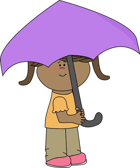 Related Coloring Pages - Under Umbrella Clipart (461x550)