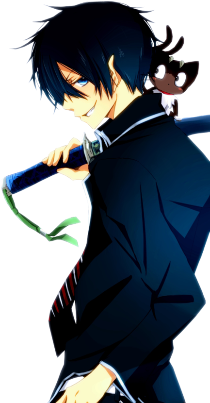 Anime, Boy, And Handsome Image - Anime Boy With A Katana (500x833)