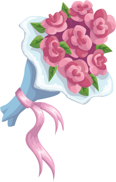 Wedding Invitation Bridegroom - Garden Roses (800x842)