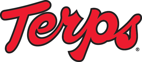 How About Them Terps Baby - University Of Maryland Terps Logo (580x253)