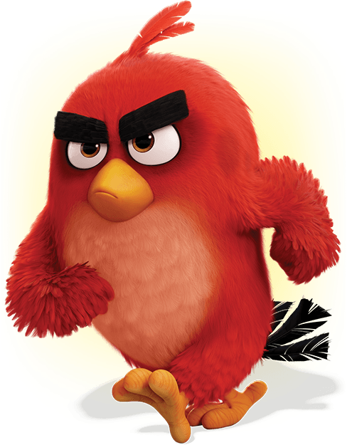 Angry Status For Whatsapp Facebook Quotes Dp Profile - Red From Angry Birds (488x625)