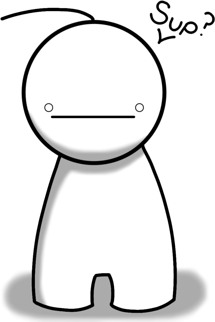 Sup Guy By Rebastweeba - Cryaotic Logo (758x1054)